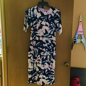 Knee length London Style pencil dress